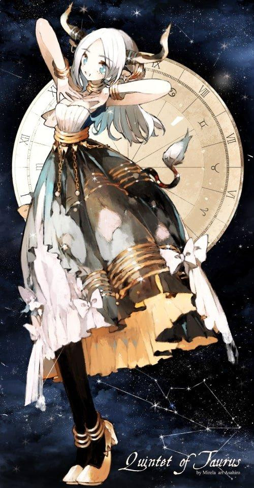 Anime cung Kim Ngưu gợi cảm