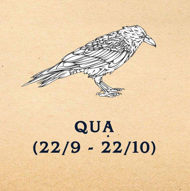 Con Quạ - trung thực và yêu hòa bình.