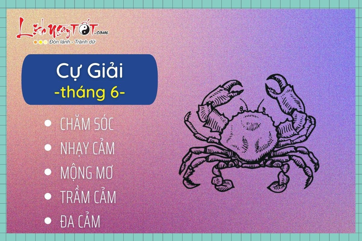 Cự Giải tháng 6