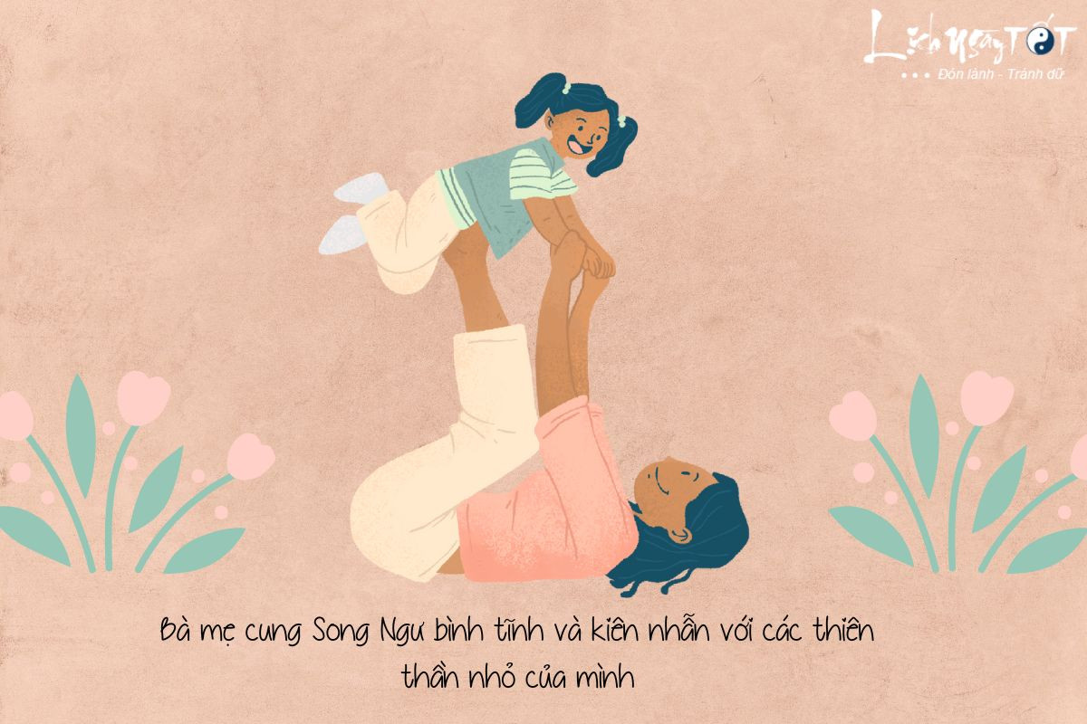 Điểm mạnh của bà mẹ cung Song Ngư