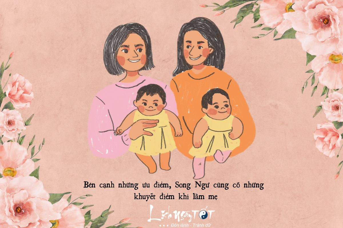 Điểm yếu của bà mẹ cung Song Ngư