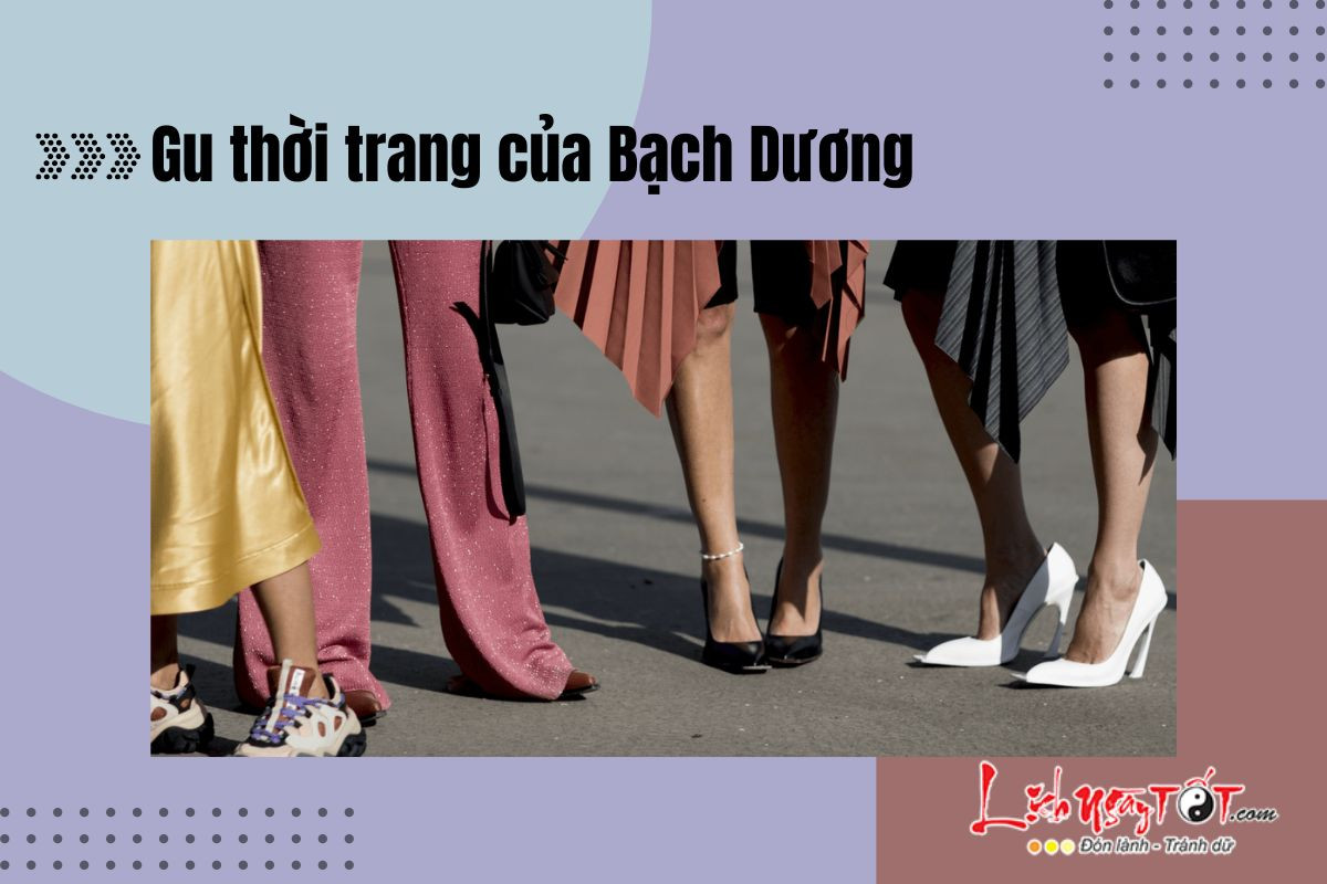 Gu thời trang của Bạch Dương