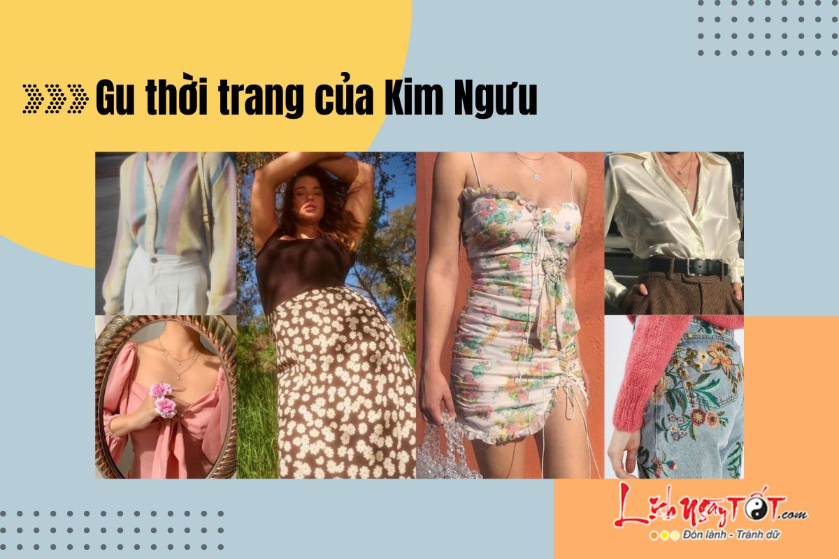 Gu thời trang của Kim Ngưu