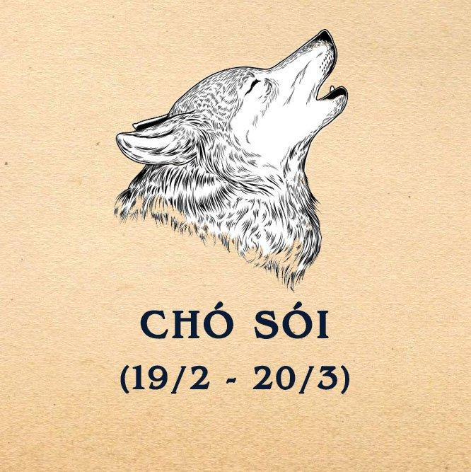 Người có linh vật Sói - tính cách hào phóng và chu đáo.