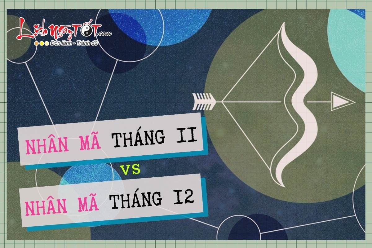 So sánh Nhân Mã tháng 11 và Nhân Mã tháng 12: Tưởng giống nhưng lại rất khác!