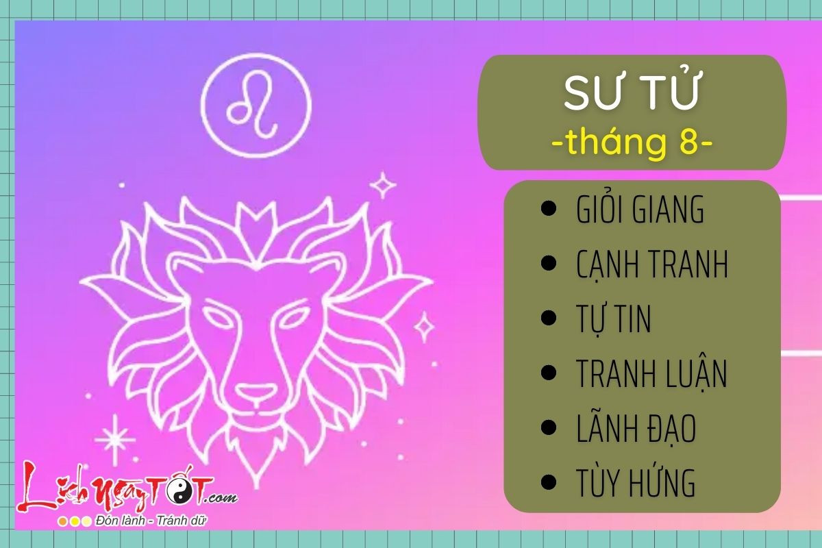 Sư Tử tháng 8