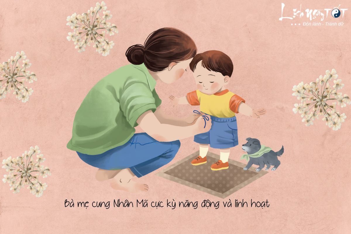 Ưu điểm của bà mẹ Nhân Mã