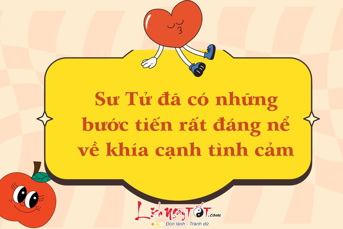Vận trình tình cảm Sư Tử